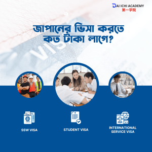 জাপানের ভিসা করতে কত টাকা লাগে